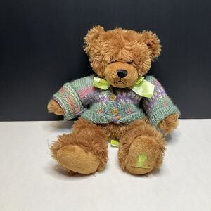 St. Jude First and Main 7" SITTING Sweater Teddy Bear Scraggles 18643